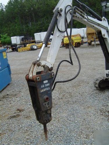 bobcat excavator mini hydraulic breaker|jack hammer attachment for bobcat.